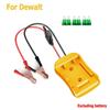 Igniter Jump Starter for Makita DeWalt Milwaukee,18V Battery Car Booster Cable with Fuse Automotive Emergency Power DIY Adapter