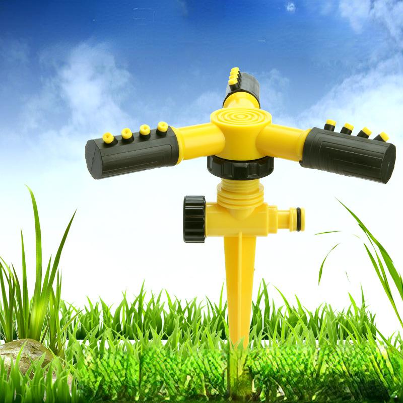 1PC Garden Lawn Sprinkler Automatic 360 Degree Rotating Yard Large Area Coverage Irrigation Supplies