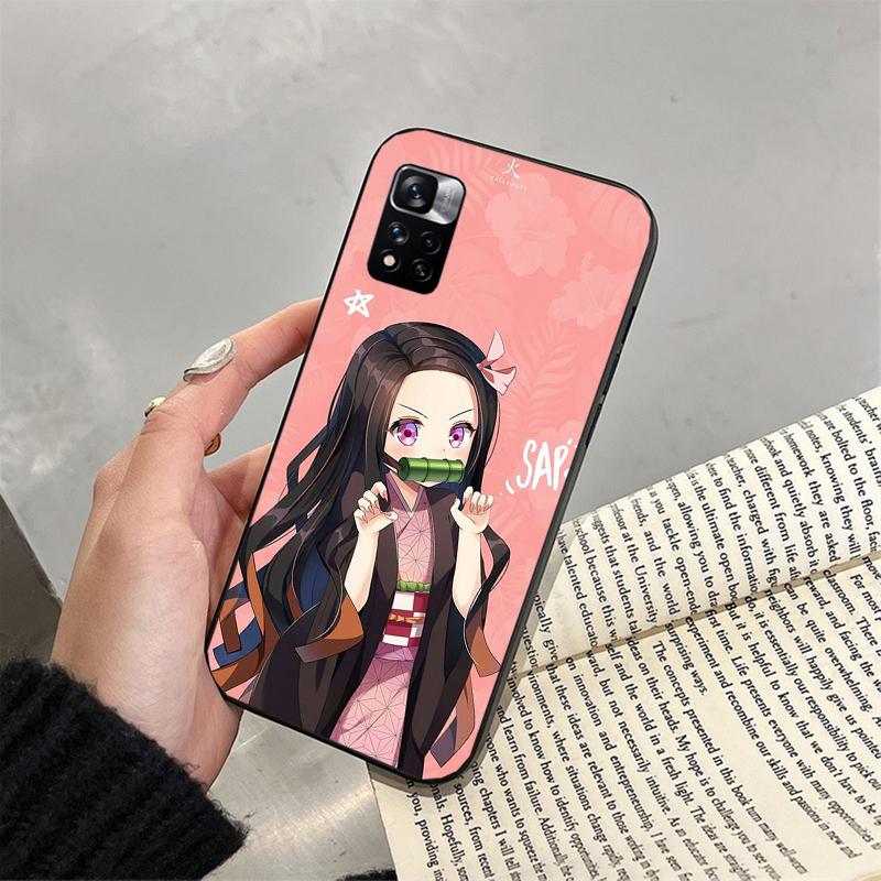 Nezuko Demon Slayer Phone Case For Xiaomi Redmi note 13 12 Pro 11S 11 10 Pro 10S 12S Redmi 10 9C 13C