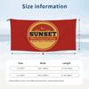 Vintage Sunset Sarsaparilla Logo Beach Towel Soft Microfiber Quick Dry Absorbent Quick Towels For Bath