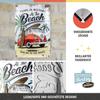 Nostalgic-Art Металлическая винтажная настенная табличка Volkswagen VW Bulli Beach - Красочный декор