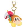 [Sanei Boeki] Kirby of the Stars Mini Mofu Mascot Keychain Parasol Waddle Dee Plush Toy