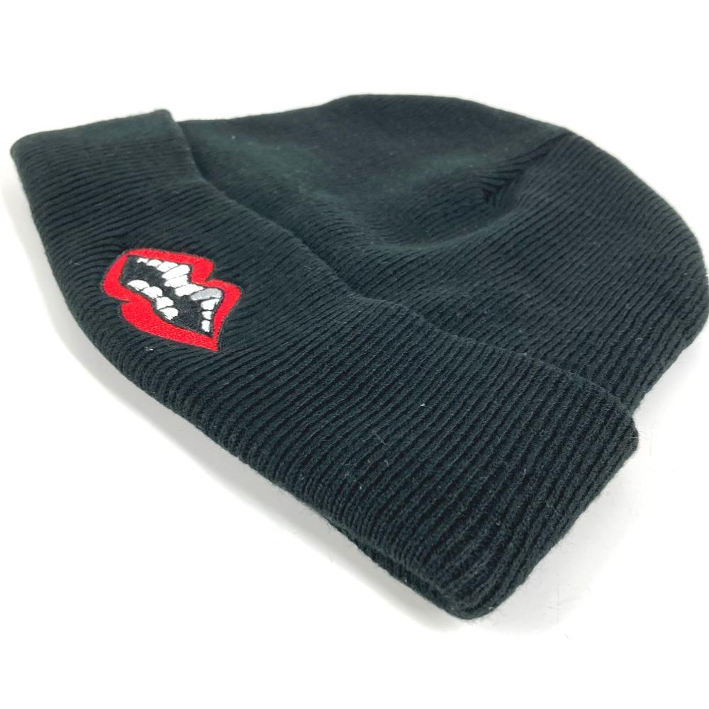 CHROME HEARTS MATTY BOY beanie hat knit hat knit cap Knit hat acrylic Black/Red