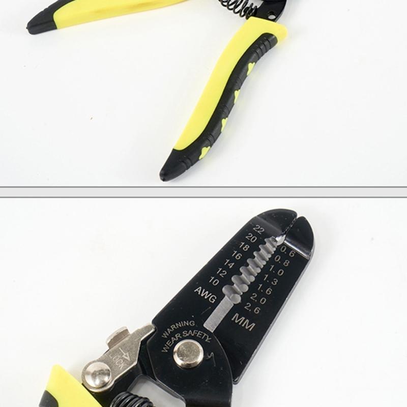 Heavy Steel Wire Stripper MultiTasking Tool For Electrical Wiring Project And DIY Applications Hand Stripping Tool