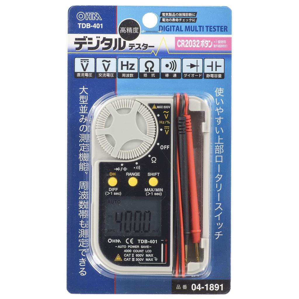 Цифровой мультитестер ОМ TDB-401 (04-1891)
