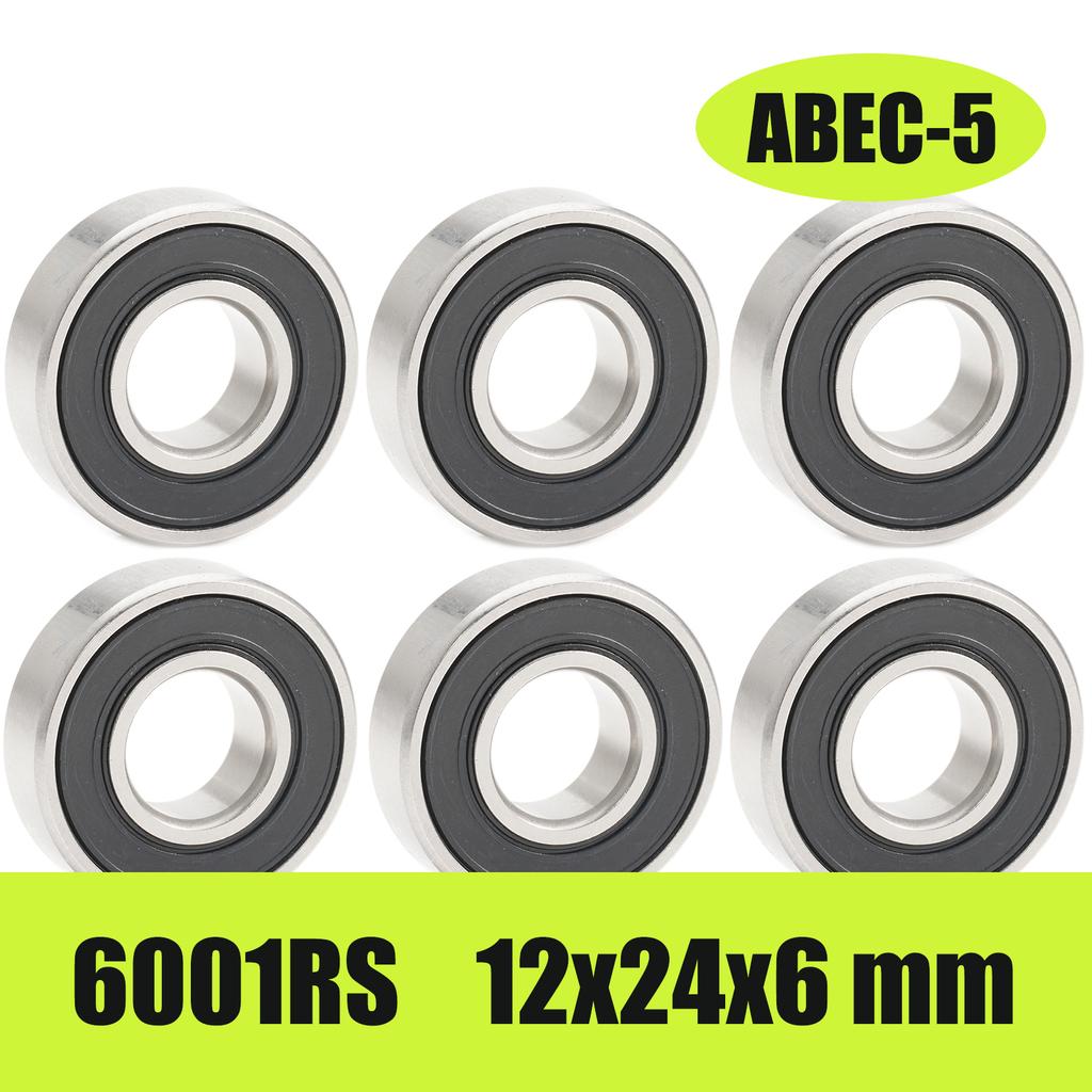 6PCS Bicycle Hub Ball Bearing 6802 6803 6804 6805 6900 6001 6901 6902 6903 ABEC-5 Repair Parts for MTB Road Bike Chrome Steel