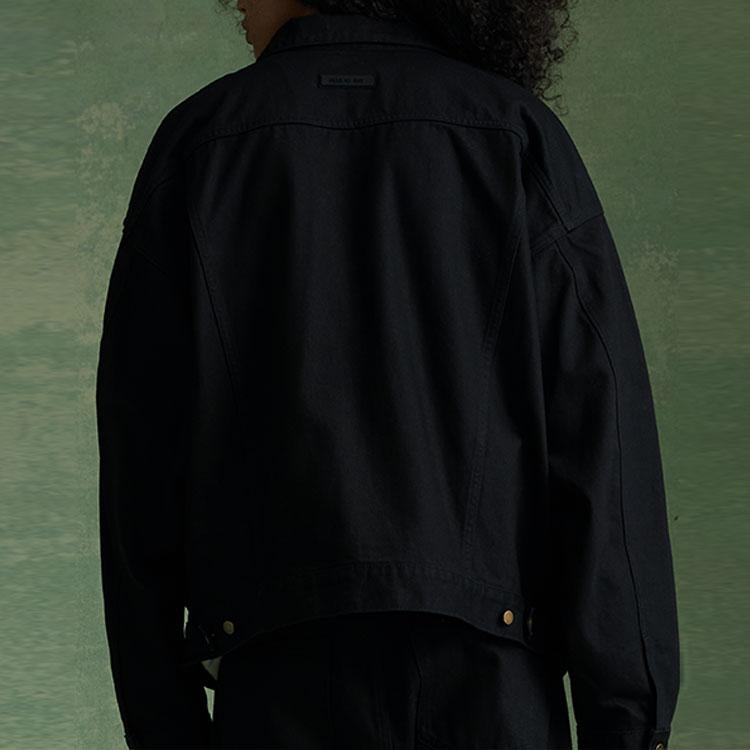 Fear of God Джинсовая куртка Essentials темно-черная мужская верхняя одежда 202BT234270F