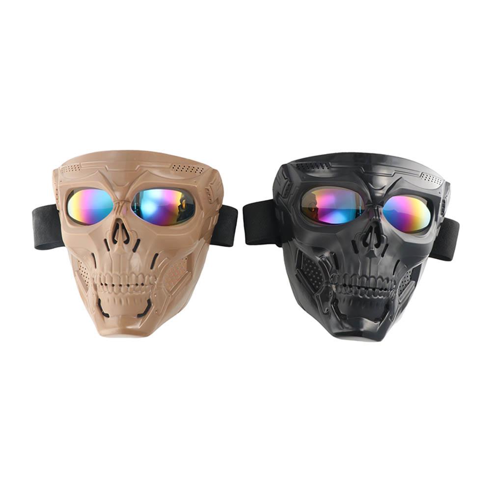 Wind Mirror Goggles Riding Mask Motocross Skulls Mask Skull Ghost-shape Glasses Motorcycle Goggles