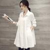 Spring and Autumn Women's Shirt Large Size Loose Long-sleeved Fashion Versatile Blouse