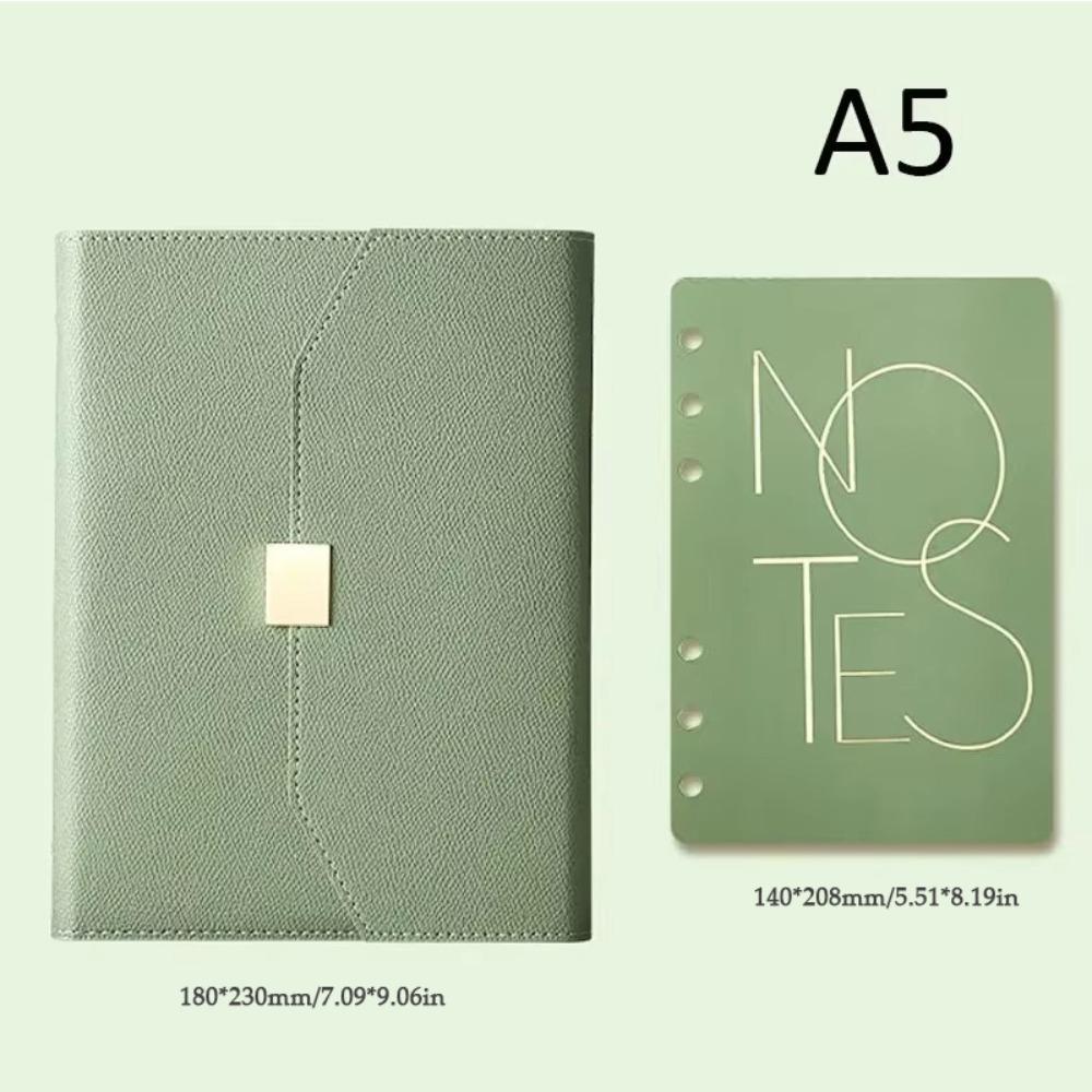 A6/A5 Binder Notebook PU Leather Travel Journal Notebook Premium Refillable Notebook