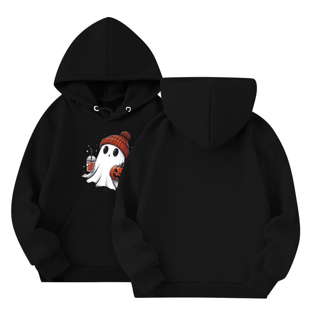 Sweatshirts For Teen Girls Hoodies Long Sleeve Drawstring Pullover Cute Oversized Hoodie Halloween Day