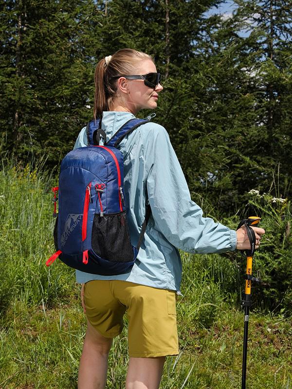 Легкий рюкзак большой вместимости для активного отдыха, пеших походов, велоспорта и путешествий - Быстросохнущий и идеально подходящий для хранения