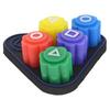 Gonggi Dice Arcade Game Squid Game Dice Stand Triangle