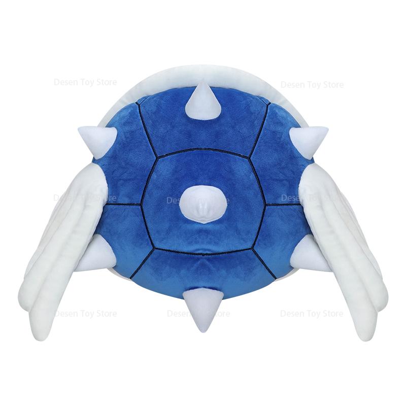 2 Styles Mario Stuffed Pillow Blue Spiny Shell Red Shell Pillow Animal Stuffed Plush Toy Kawaii Bedroom Gifts