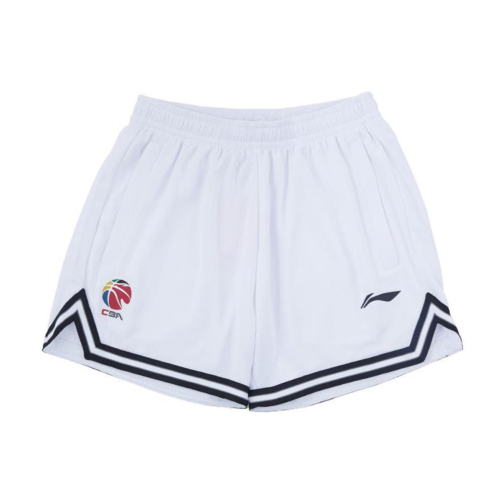 Шорты для баскетбола Li Ning CBA Collection Мужские Белые AAPS027-3