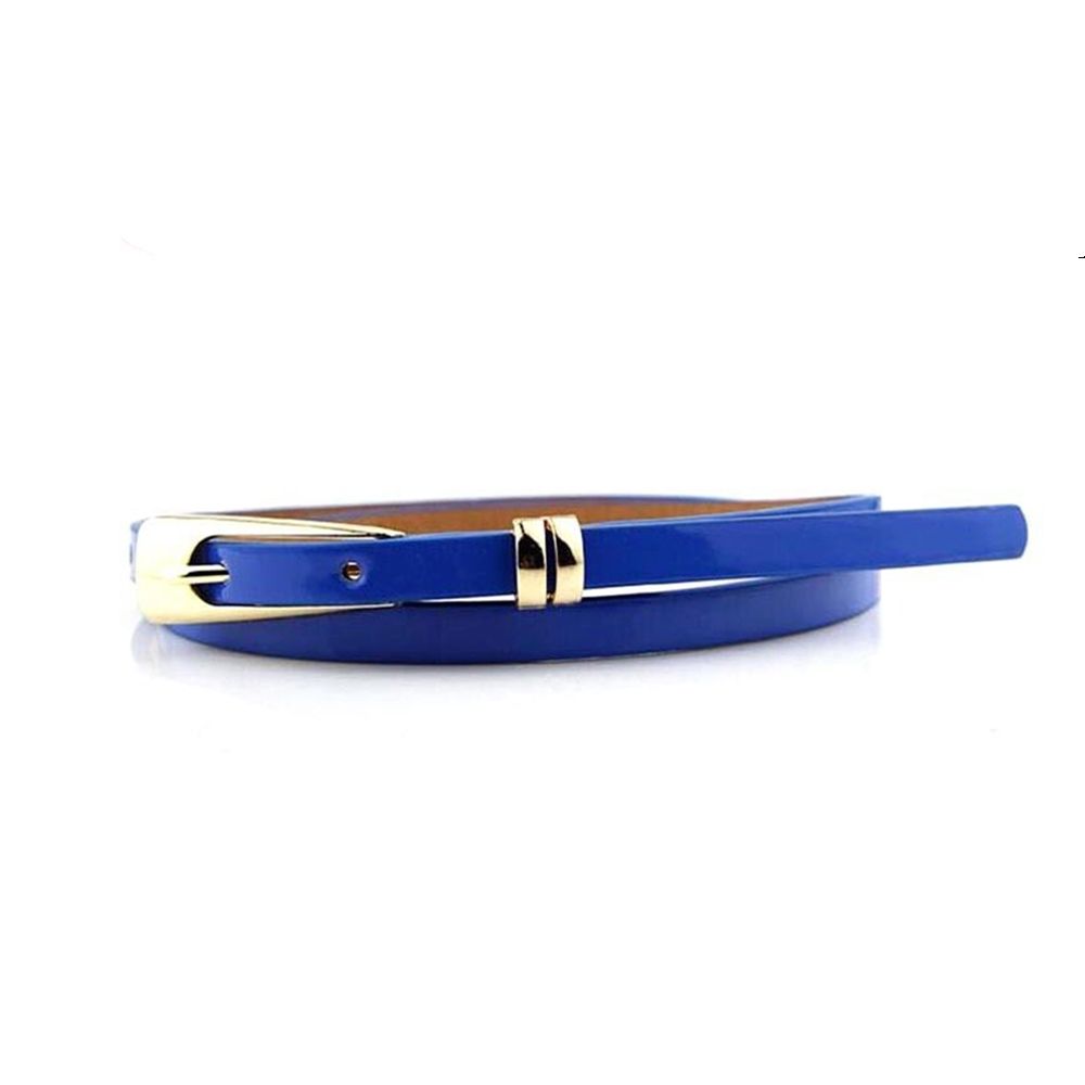 Skirt Accessories Decoration Leather Buckle Waistband Girl Narrow Lady Skinny Thin Waist Belt