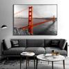 Golden Gate Bridge Landscape Canvas Paintings Posters and Prints San Francisco Wall Art Pictures for Living Room Decor No Frame