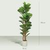 150cm Artificial Fiddle Leaf Fig Tree - Green