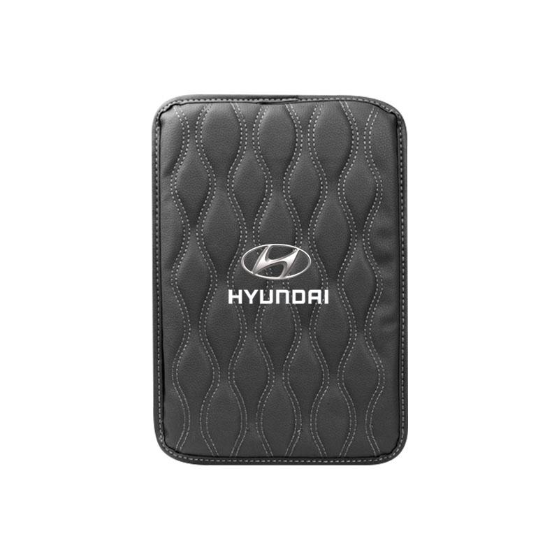 1 шт. Кожаные накладки на подлокотник автомобиля Защитная водонепроницаемая подушка для рук Для Hyundai Santa Fe Sonata Solaris Azera Creta I30 Ix25 Tucson IX35