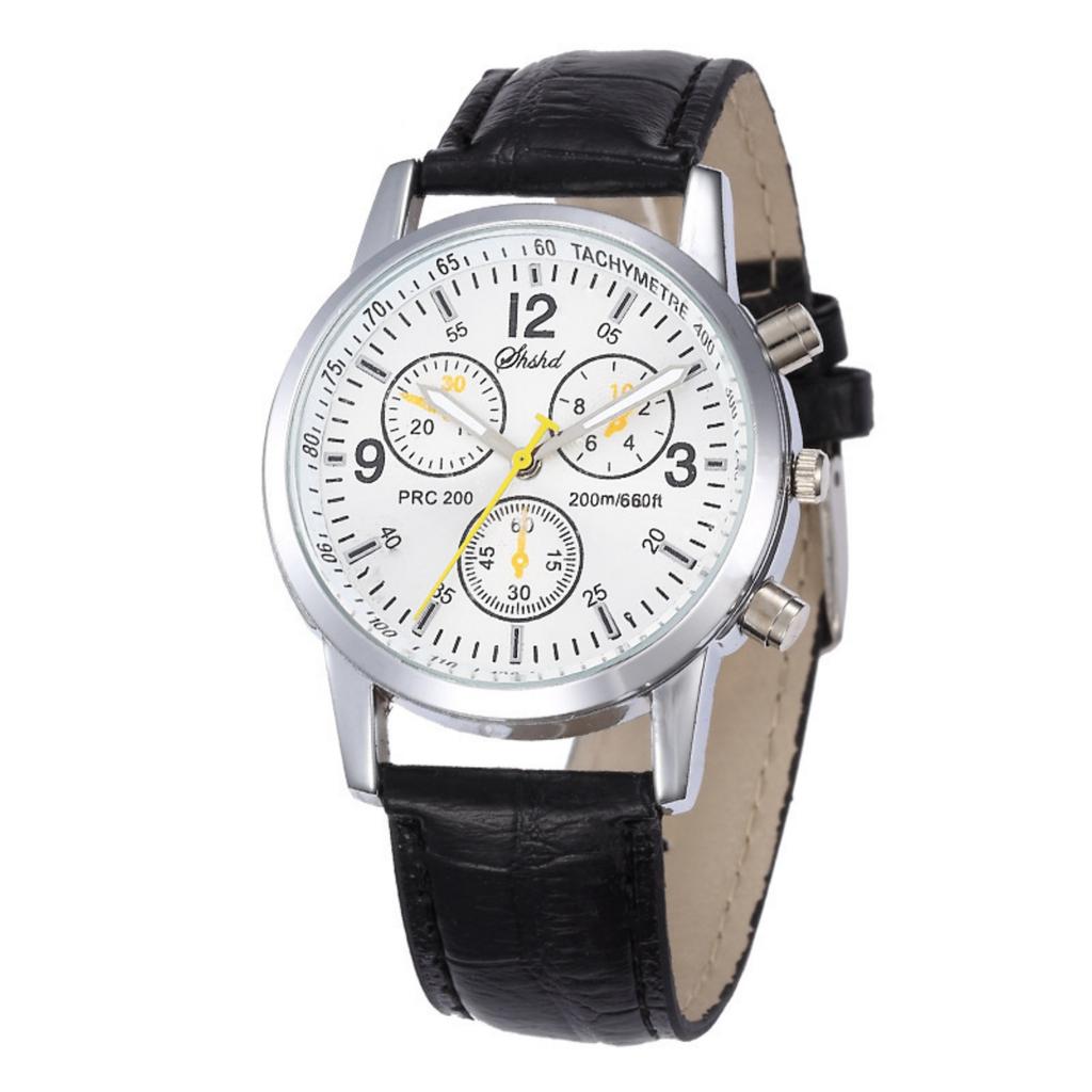 Men's Waterproof Luminous Running Alarm Clock Watch