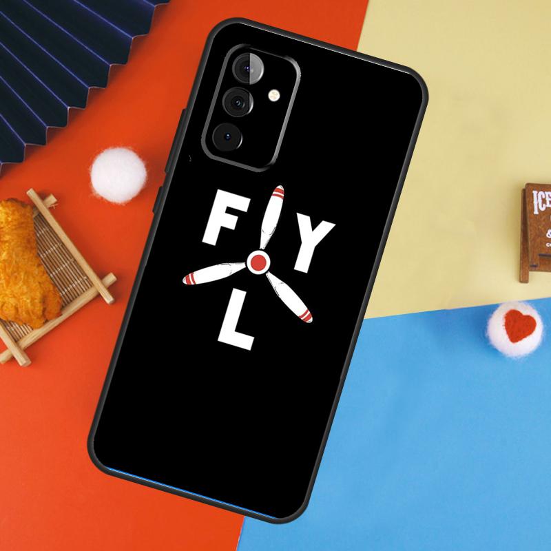 Самолет Самолет летать путешествие Чехол Для Samsung Galaxy A14 A34 A54 A55 A35 A15 A73 A53 A33 A23 A13 A12 A32 A52 A51 Крышка