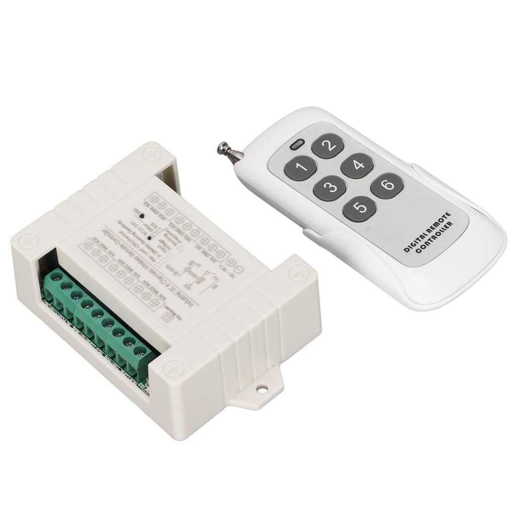 Переключатель дистанционного управления двигателем 12 В 24 В 6 каналов реле вперед и назад беспроводной переключатель для двигателя автомобиля