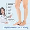 2 Levels Pressure Calves Compression Socks 20-30mmHg Footless Compression Socks Varicose Veins
