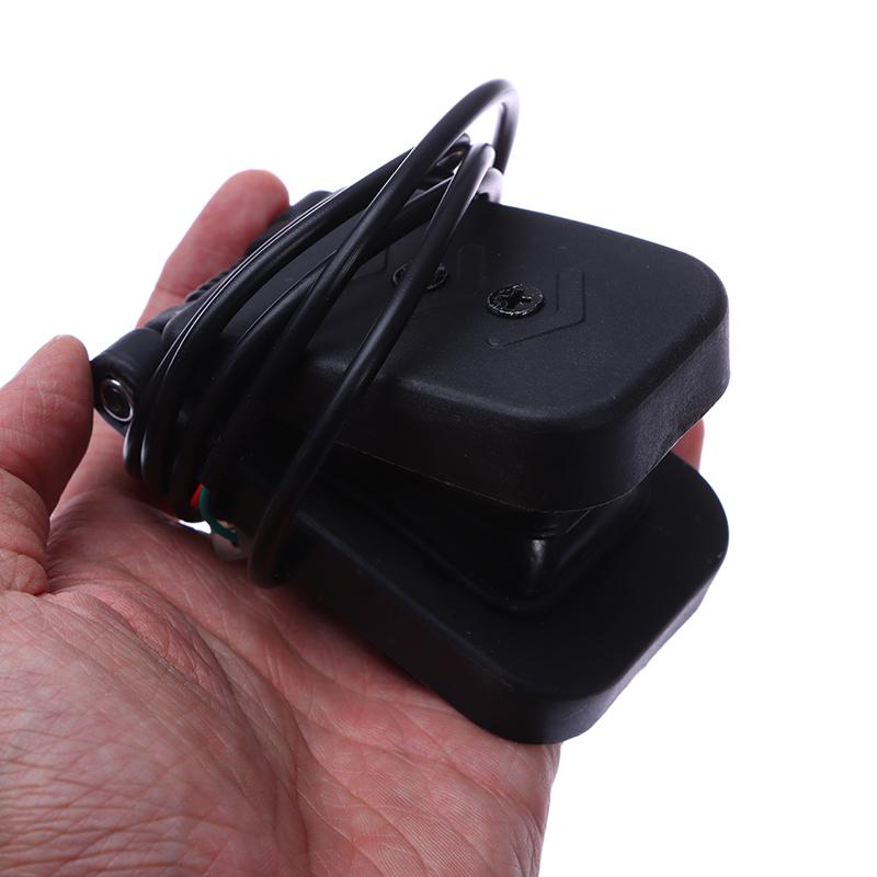 Универсальные черные пластиковые детали для лодок, аксессуары для электрического трехколесного велосипеда, педаль газа, регулятор скорости, ускорители, тормозная ножка