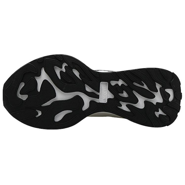 Alexander Mcqueen Кроссовки Sprint Runner на шнуровке 'Белый Черный' Женские 691039WIC959061