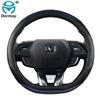 Для Changan CS95 CS85 CS75 CS55 CS35 CS15 EADO CX70 чехол на руль автомобиля из микрофибры + углеродное волокно, автоаксессуары