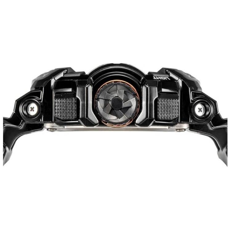 Casio Мужские часы с двойным дисплеем (жидкокристаллический/аналоговый) Серия Черные Часы GA-400GBX-1A4PR