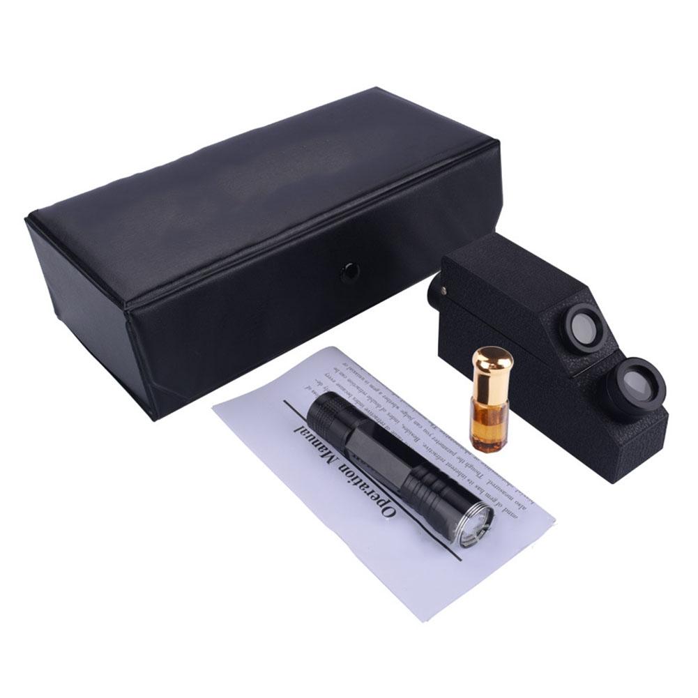 1.30~1.81Ri Геммологический рефрактометр Черный Высокоточное измерение