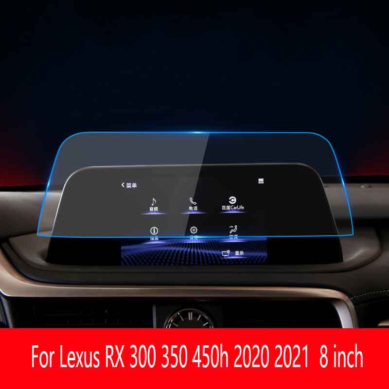 Для Lexus RX 300 350 450h - Закаленное стекло защитная пленка для экрана GPS-навигации автомобиля Наклейка на интерьер автомобиля