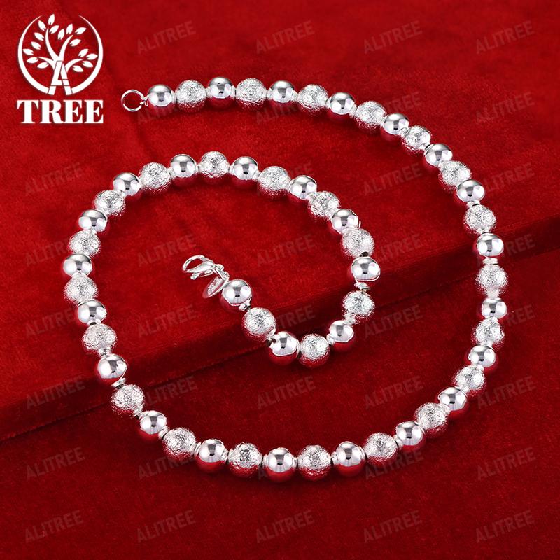 925 Sterling Silver Heart Star Butterfly Pendant Bead Chain Necklace For Women Men Party Wedding Engagement Cute Jewelry Accesso