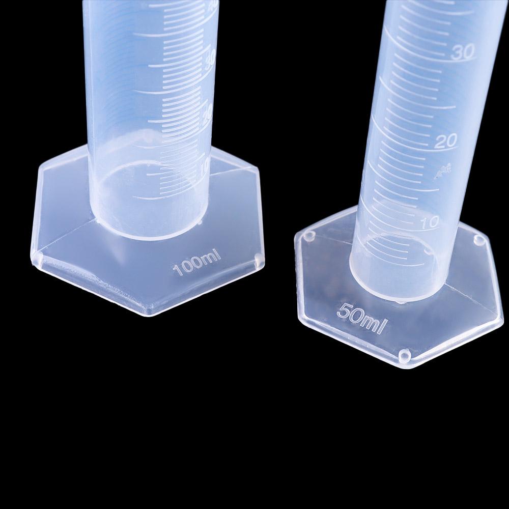 Liquid Measurement Graduated Cylinder Measuring Cylinder Graduated Tube Plastic Measuring Cylinder