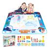 120x90 см Волшебный коврик для рисования водой Раскраска Карандашные наброски с многоразовыми волшебными ручками Монтессори Доска для рисования Образовательные игрушки Подарки для детей
