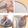 1pc, Multifunctional Large Mesh Laundry Basket-Foldable, Versatile Storage Bag for Various Room Types, Suitable for Four Seasons