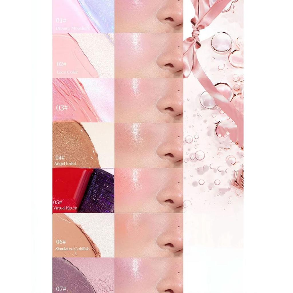 HaGGarD Кремовые румяна 2-в-1 Emo Monster Series - Dream of the Nuclear Moon, 7 г