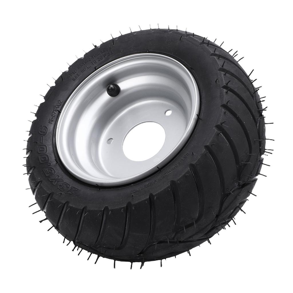 13x5.00 6 13 5.00 6 Шина 6 Дюймов Противоскользящая Шина и Колесная Сборка с Ободом для Квадроцикла ATV Внедорожного Карта Гольф-Кара Мини