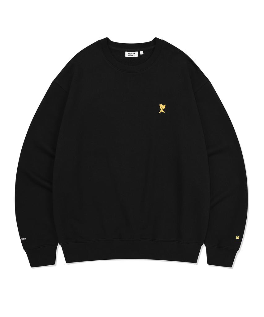 WACKY WILLY [26Ss] Signature Kiki Logo Sweatshirt (6 Colors) (Type A)