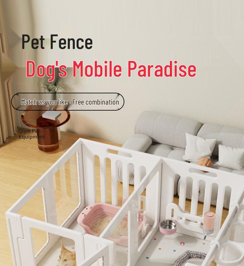 Панорамный прозрачный барьер для собак для средних и мелких питомцев - Для использования в помещении