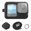 Для GoPro HERO13 Black Силиконовый Защитный Чехол-Крышка PULUZ с Ремешком на Запястье и Защитой Объектива