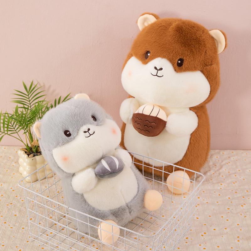 Toys Plush Marmots Figure Machine Girl Children Room Decor Playtime Doll Gift