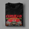 Футболка Cuphead Oh Noes Летняя Хлопковые Футболки Для Мужчин Хип-Хоп Повседневная Футболка С Коротким Рукавом Y2K Базовые Топы