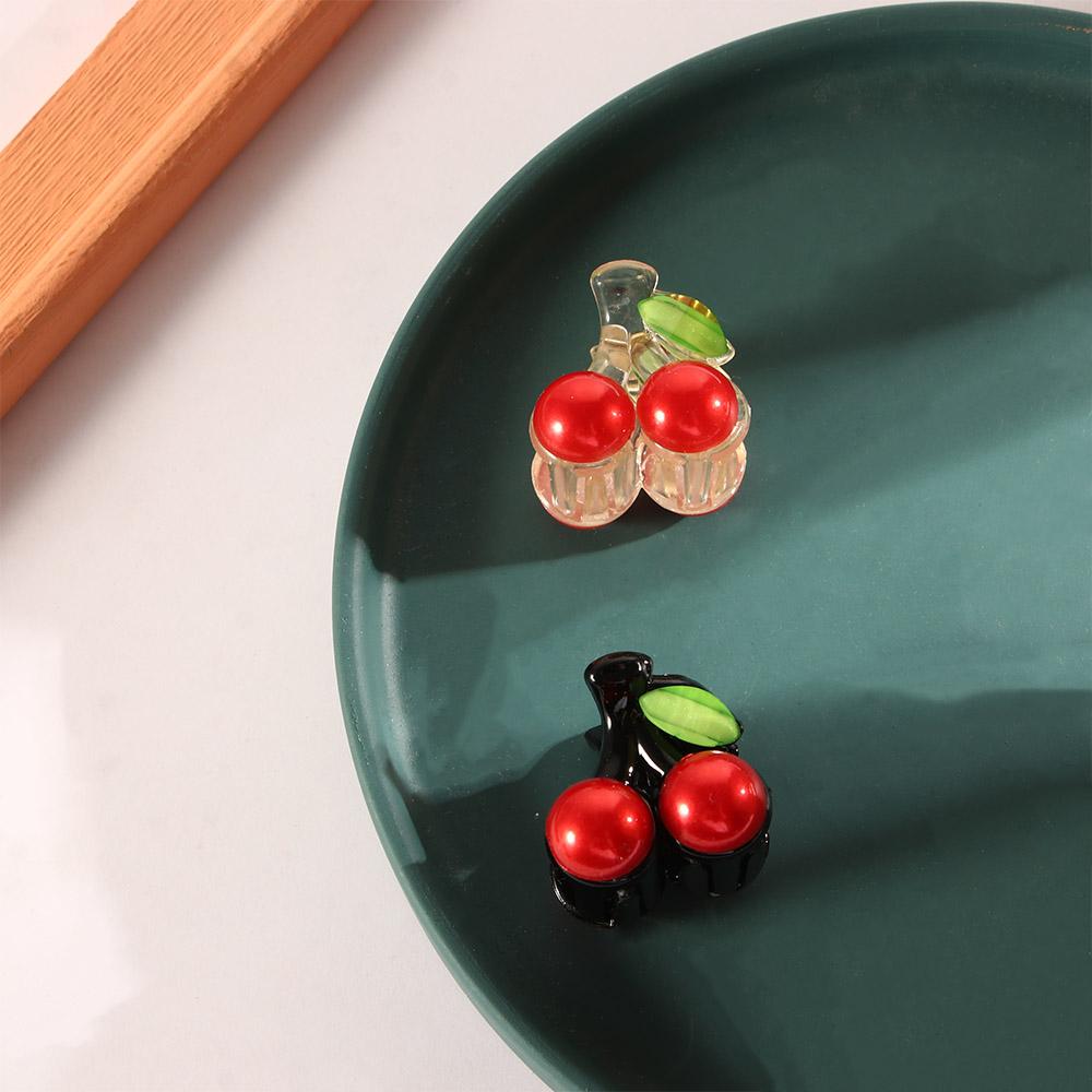 Headwear Fashion Washing face Plastic Girls Hair Clip Hair Headdress Cherry Hair Claw Crab Clip