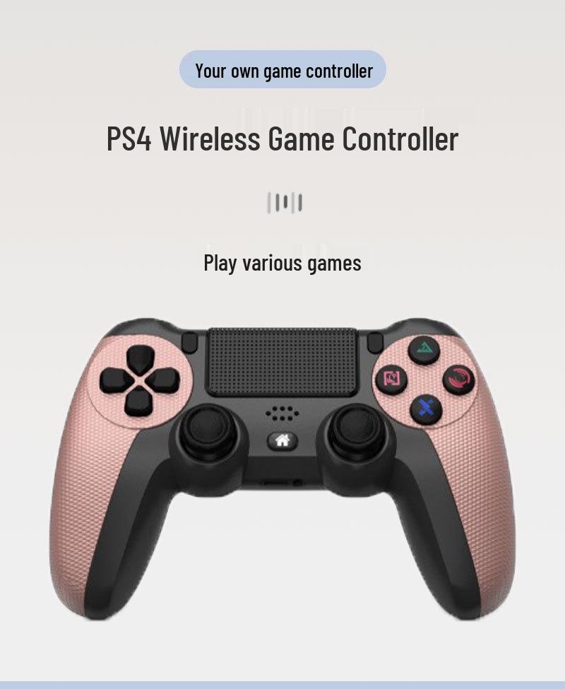 Беспроводной игровой контроллер для PS4: Паровая вибрация, Датчик движения для ПК, Подключение по Bluetooth
