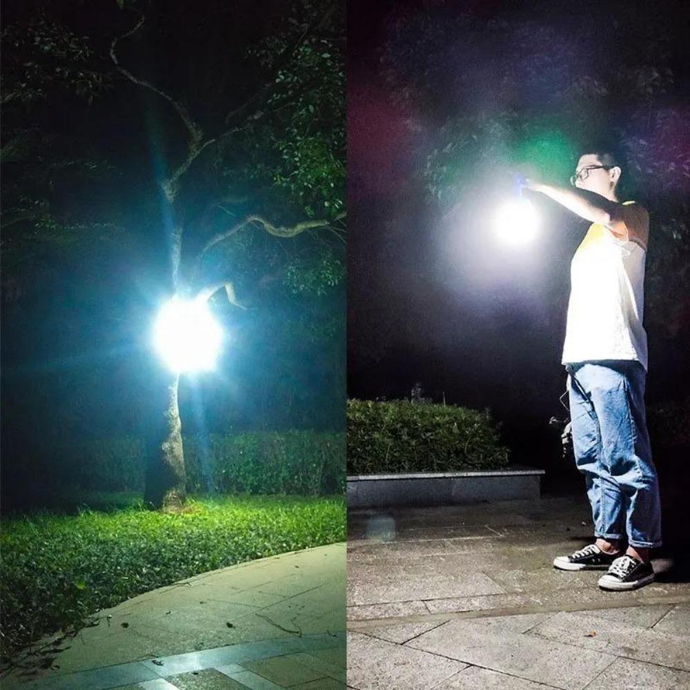 Фонарь для кемпинга на открытом воздухе с быстрой зарядкой постоянного тока на солнечных батареях Портативная палатка Светодиодный крючок для подвешивания кемпинга Поисковые аварийные огни