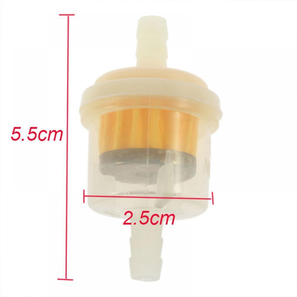 1/10 шт., профессиональный универсальный шланг, мини-прозрачный линейный бензиновый фильтр для мотоцикла, скутера