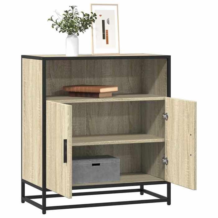 VidaXL Buffet Sonoma Oak 68x35x76 Cm Engineered Wood, Storage Cabinet, Entryway Furniture, Accent Furniture, Furniture of 849000