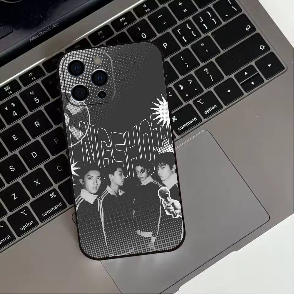 LNGSHOT Hip-hop  Phone Case For iPhone 17,16,15,14,13,12,11 Plus,Pro Max,XS,Soft Silicone Black Cover